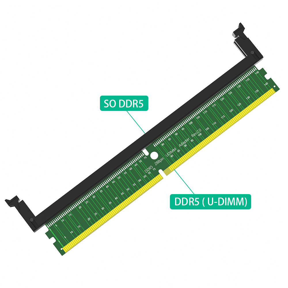 Ddr5 Kit - Adaptateur de mémoire RAM DDR5 TISHRIC