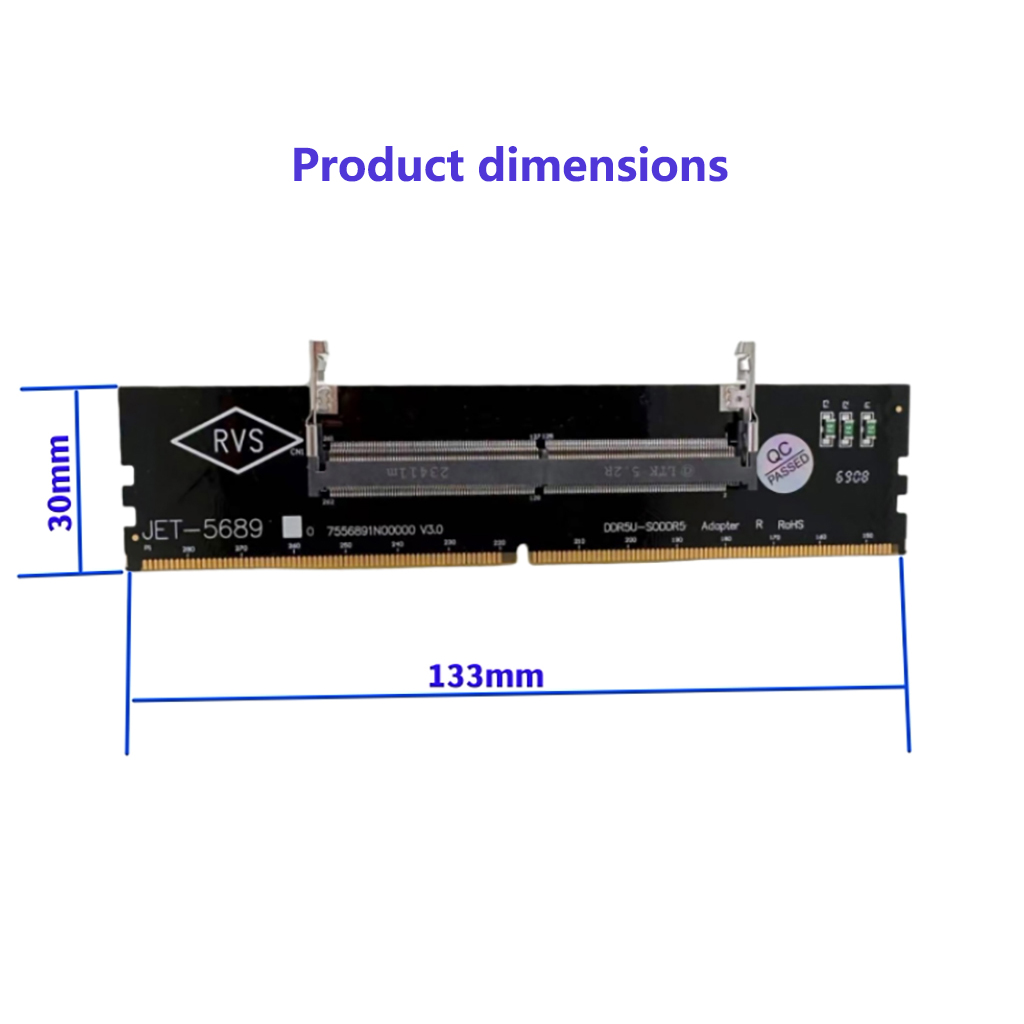 Carte adaptateur de mémoire po - Ddr5 Sodimm avis et prix
